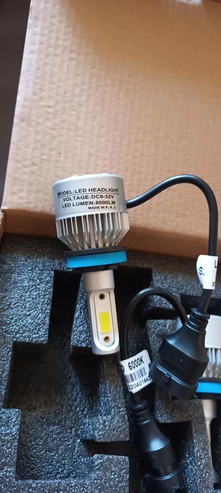 Set Becuri led  H11 Noi