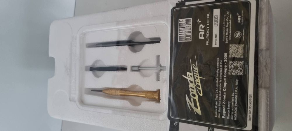 Pagini Zonda Cinque  - scara  1 :18 Almost Real