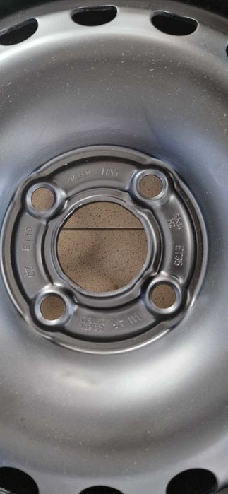 Железни джанти 14" Vw Up, Skoda Citigo, Seat Mii