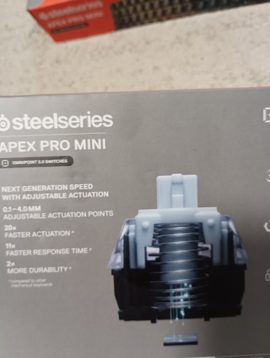 Tastatura Gaming Sigilata  SteelSeries Apex Pro Mini Gen 3