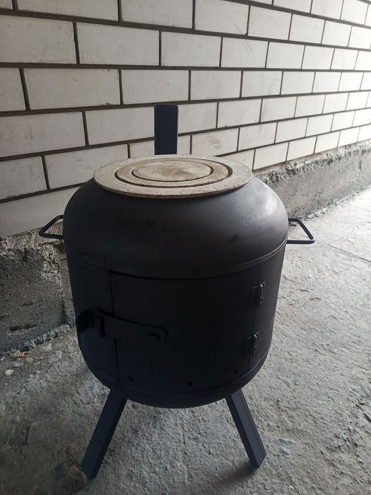 Печь буржуйка ошак