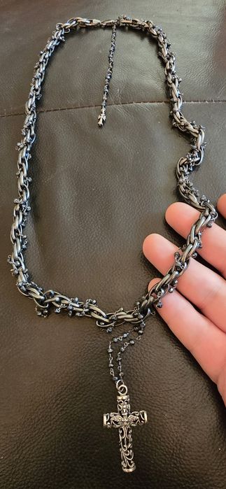 Lant argint masiv deosebit