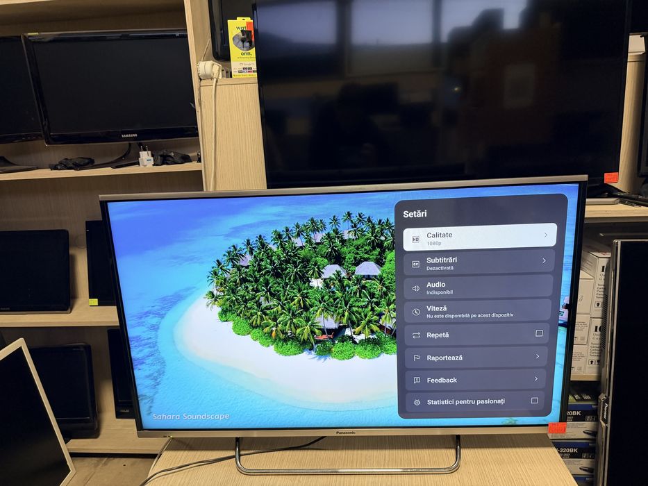 Smart tv panasonic 101 cm -750 ron