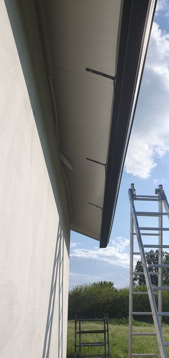 Jgheaburi dintr-o bucata fără îmbinări din aluminiu gri antracit maro