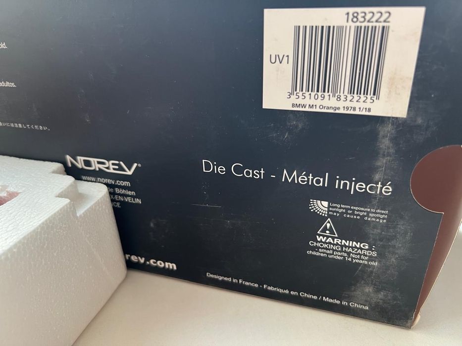 1:18 BMW M1 1978 orange