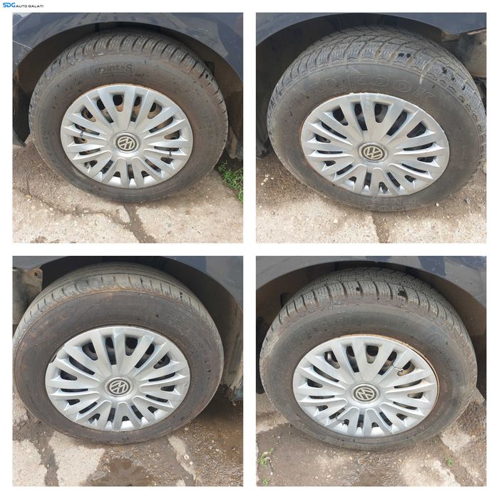 Set 4 Jante Roata Tabla 195 65 15 R15 5x112 Skoda Octavia 3 2013 - 2017 [K5303] [K5304]