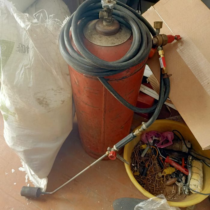 Горелка с баллоном