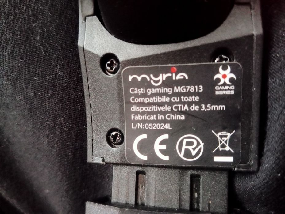 Căști gaming myria