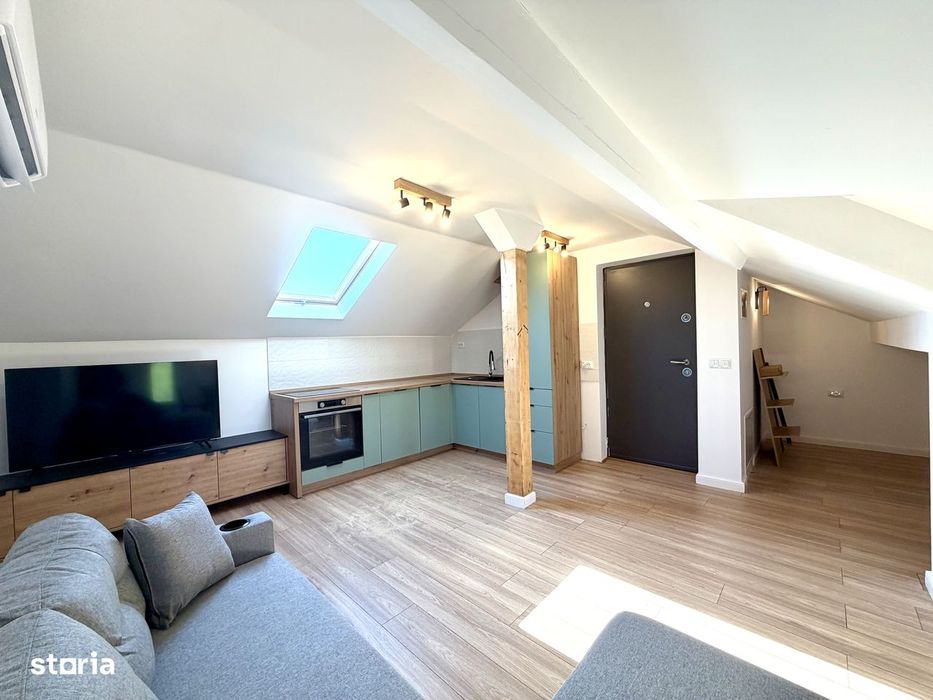 Apartament 50 mp etaj 3 finisat, mobilat, utilat deasupra Tribunalului