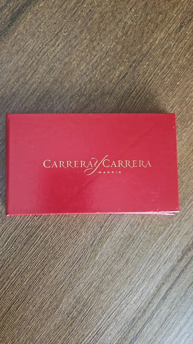 Серьги  золотые оригинал  Carrera Carrera