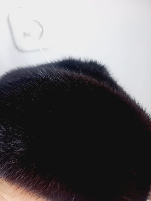 Женская норковая шапка