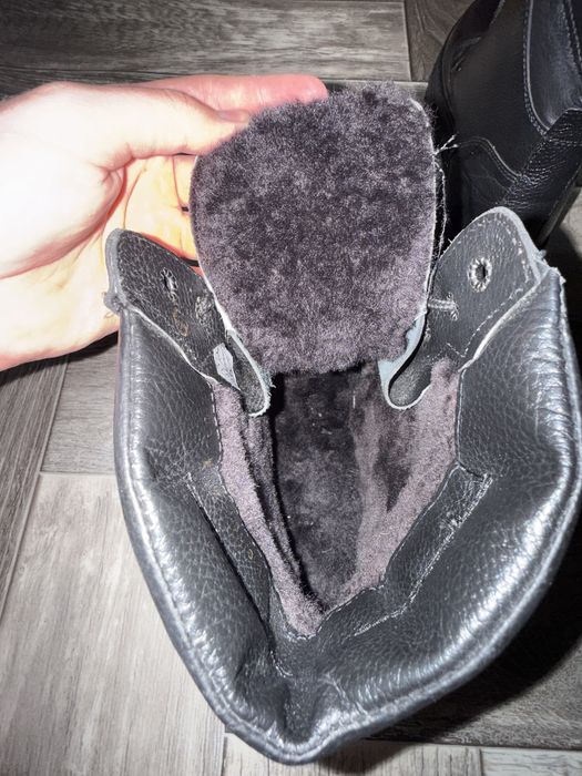 Натуральные зимние берцы