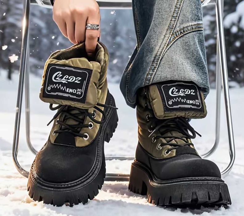 Ботинки мужские " Снегоболты" эксклюзив