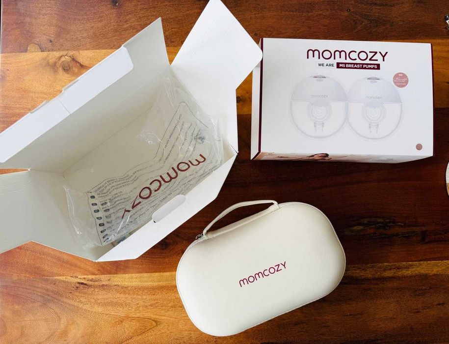 Pompa sân portabilă dublă Momcozy M5 –ca noua, nefolosita, in garanție