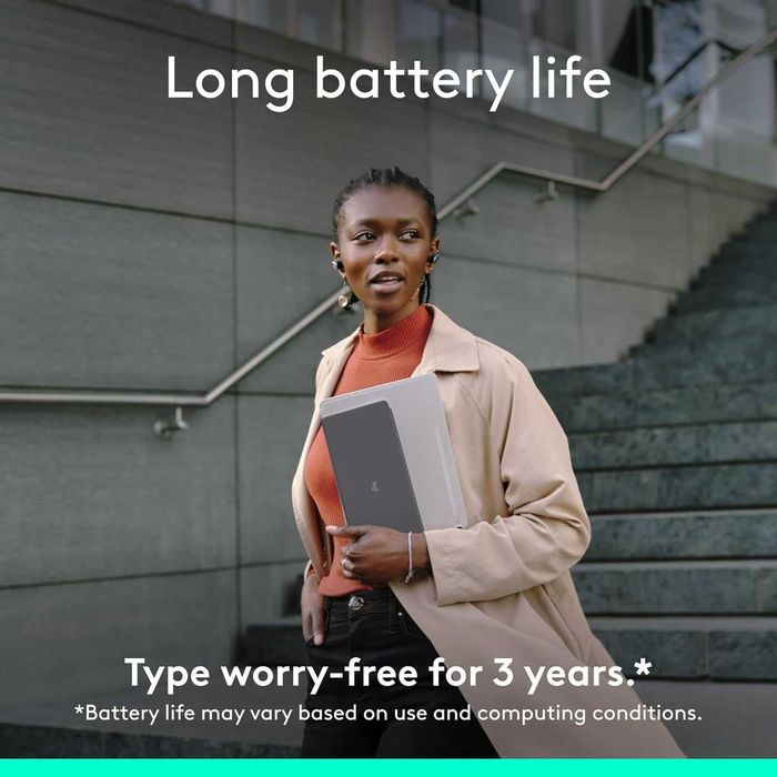 Портативная беспроводная Bluetooth Клавиатура Logitech Keys-to-GO 2