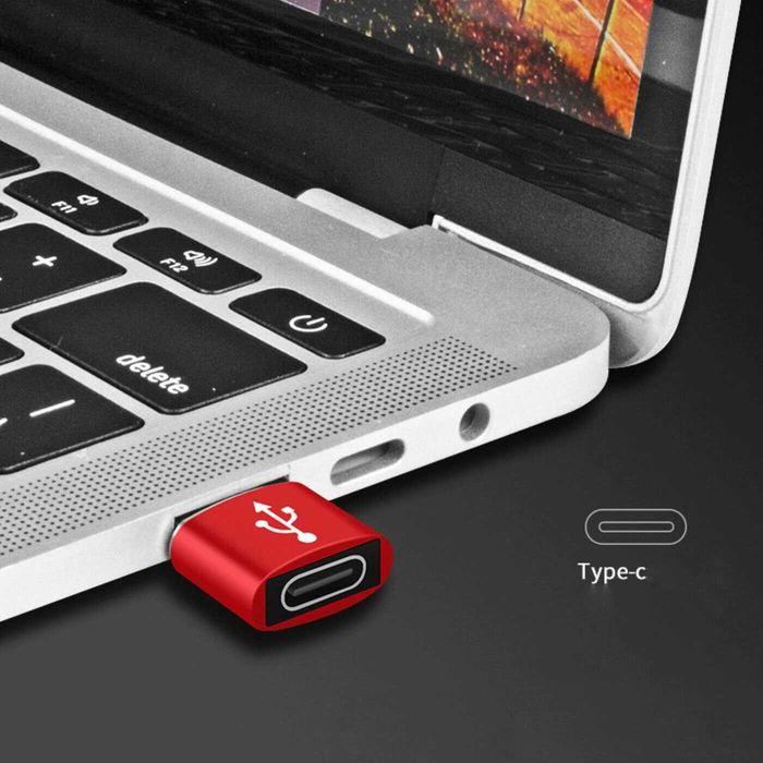 Переходник USB 3,1 Type C мама to USB A папа