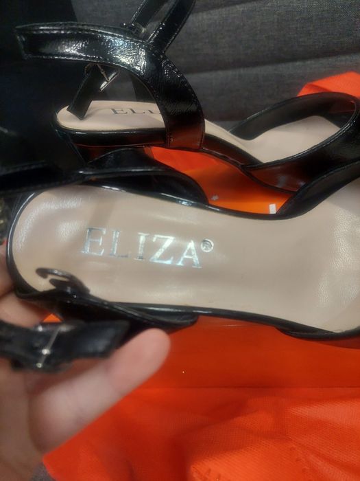 Дамски лачени сандали ELIZA