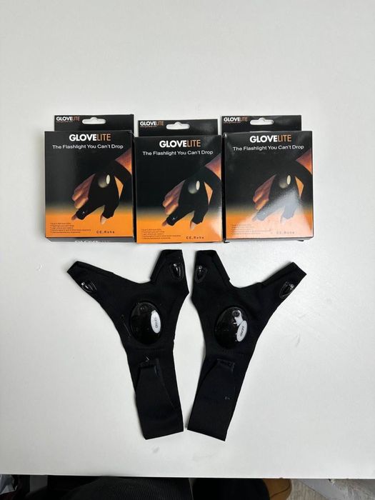 перчатки с фонариком