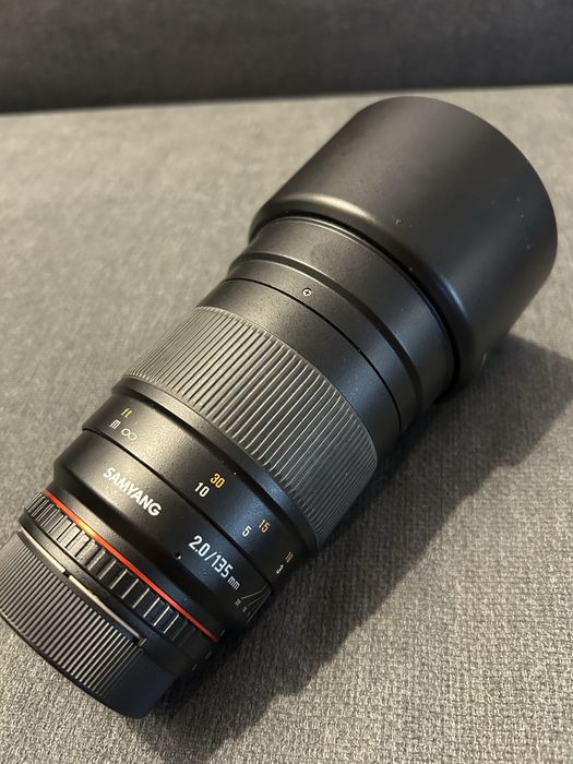 Obiectiv Samyang 135mm f/2.0 ED UMC montură Nikon F - Ca nou
