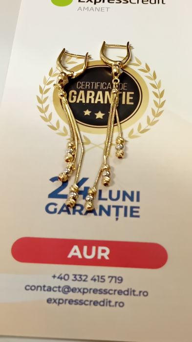 Cercei aur 14k(AG20 Dancu/ b29607*20)