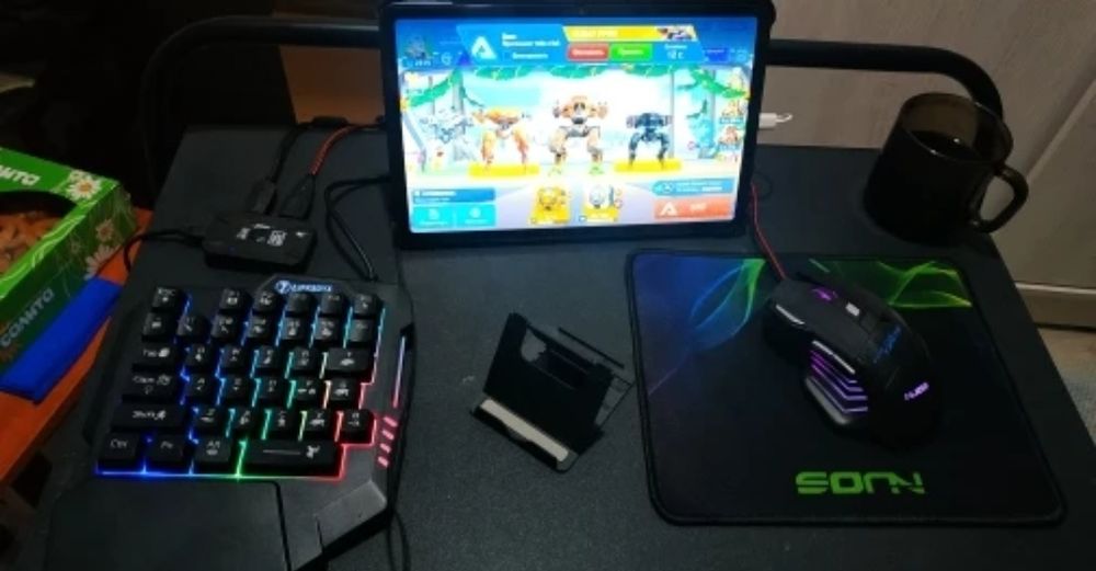 Мышка и клавиатура для android