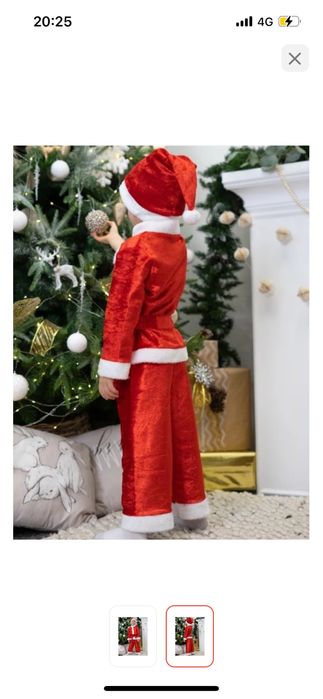 Костюм санта на мальчика