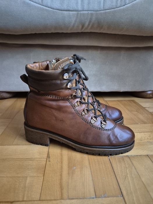 Ghete Pikolinos, Piele Naturală Premium, Made in Spain, Femei - 36