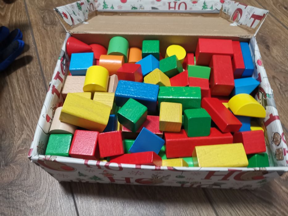 Set cuburi lemn impecabile