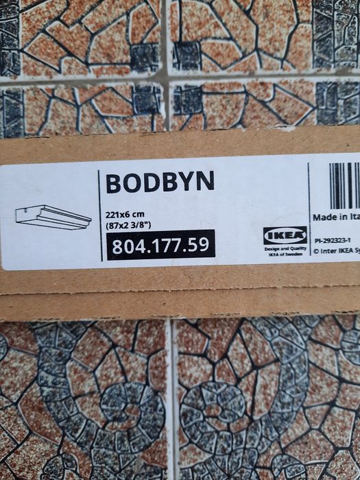 Ikea Bagheta decorativa bucătărie ikea BODBYN  GRI
