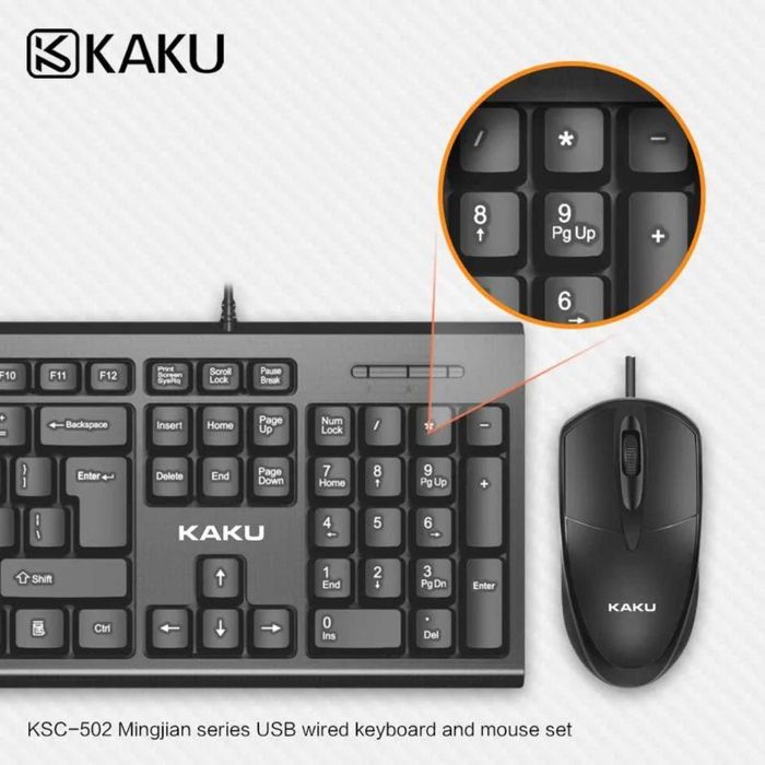 клавиатура и мышка KAKU Klaviatura mishka