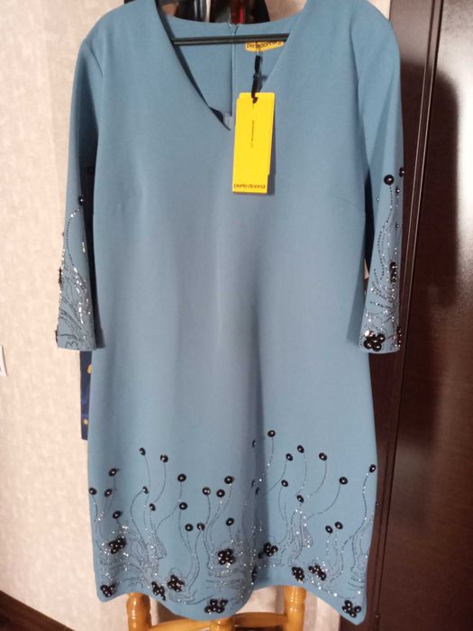 Новое выходное женкое платье производство Турция размер 48