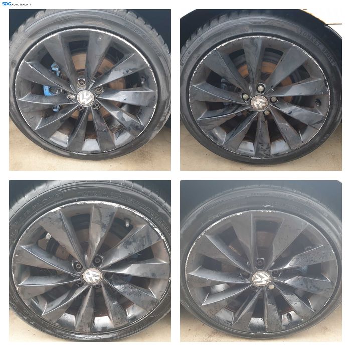 Set 4 Jante Janta Roata Roti Aliaj 235 40 18 R18 Audi Q2 2016 - 2018 [K9988S]