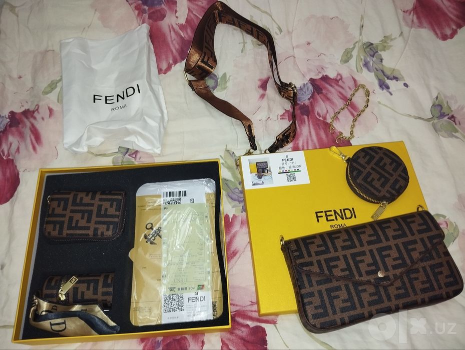 Сумка женская набор FENDI ROMA