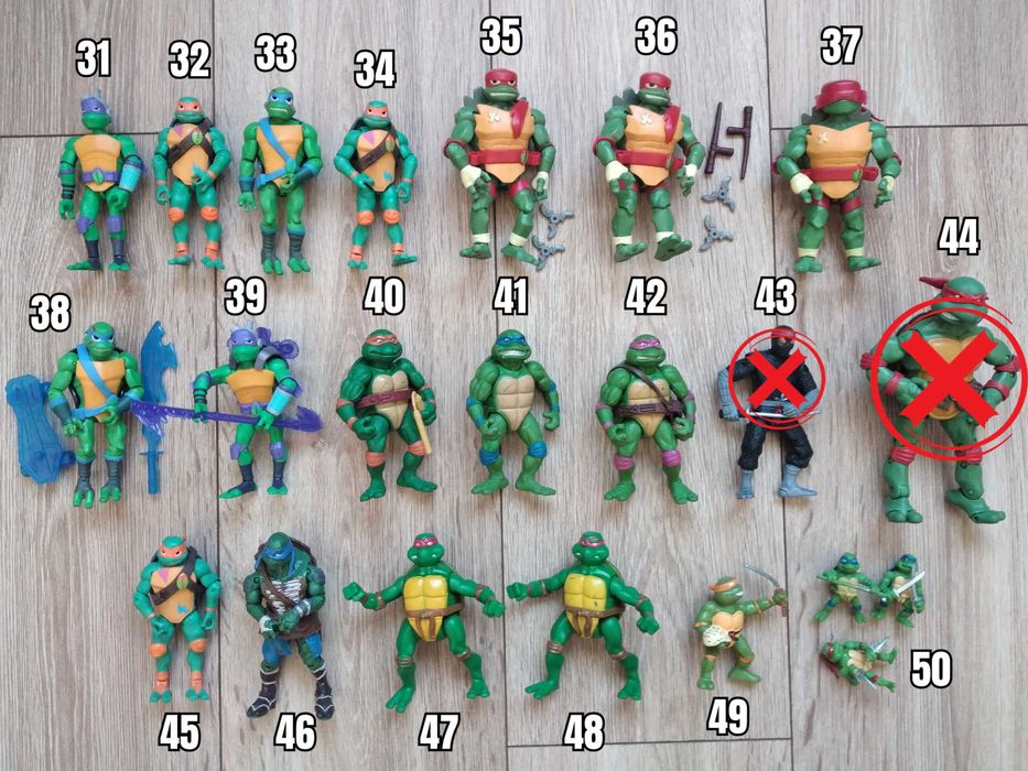 Екшън Фигурки Teenage Mutant Ninja Turtles TMNT Костенурките Нинджа