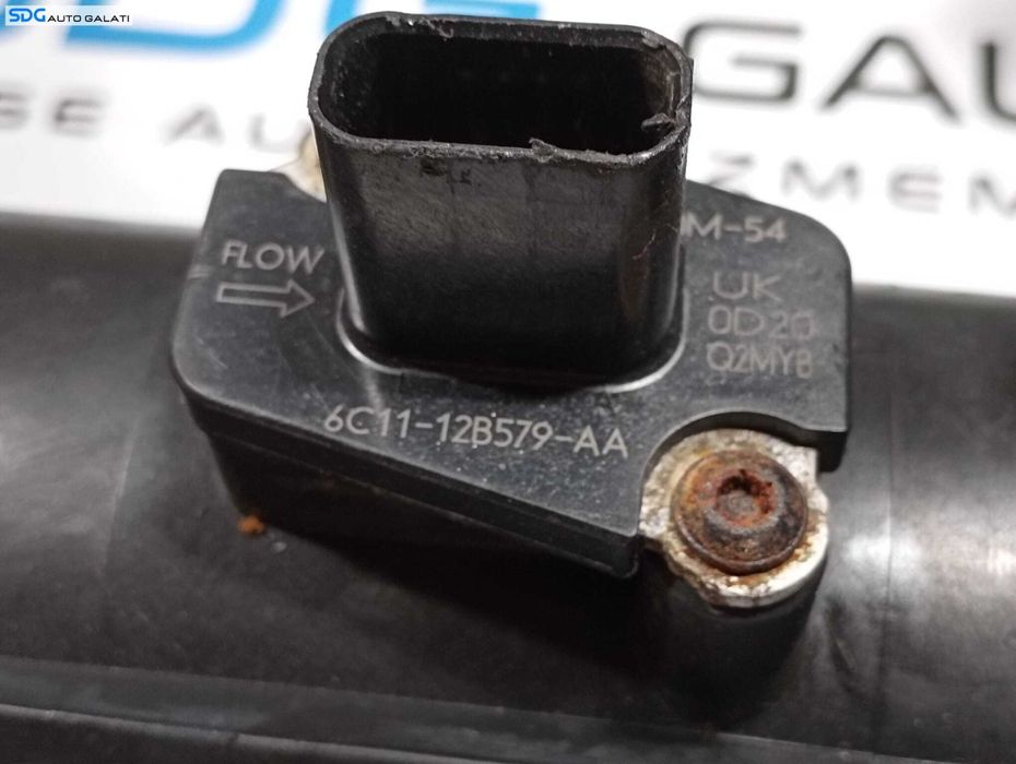 Tub Tubulatura Conducta Admisie Presiune Aer Intercooler Turbo Turbina Turbosuflanta cu Senzor Aer Ford Transit 2.2 TDCI 2006 - 2015 Cod 6C11-9R504-C 6C11-12B579-AA [M6074]