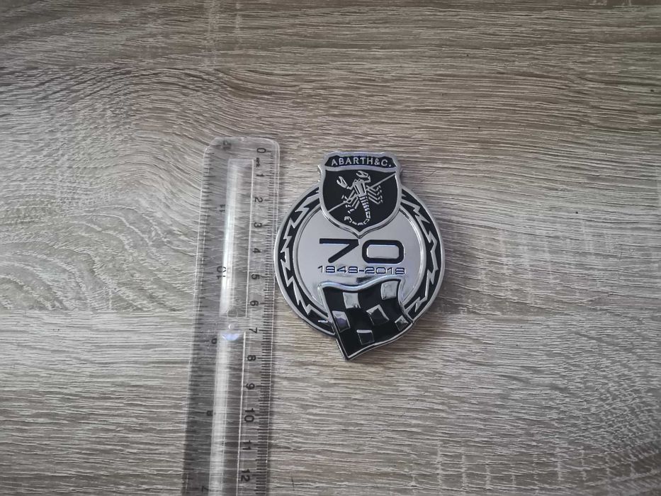 метална емблема Abarth 70th Anniversary