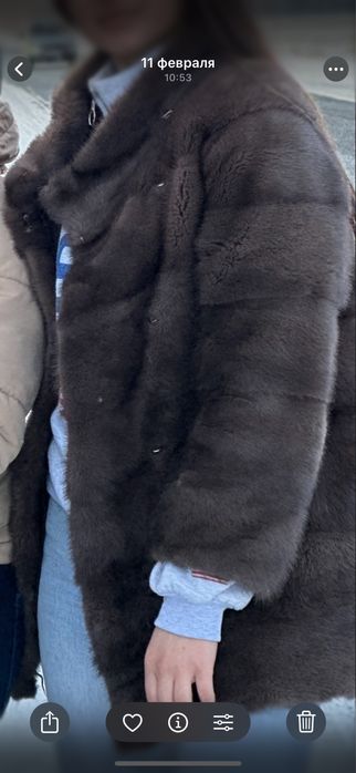 Норковая шуба трансформер