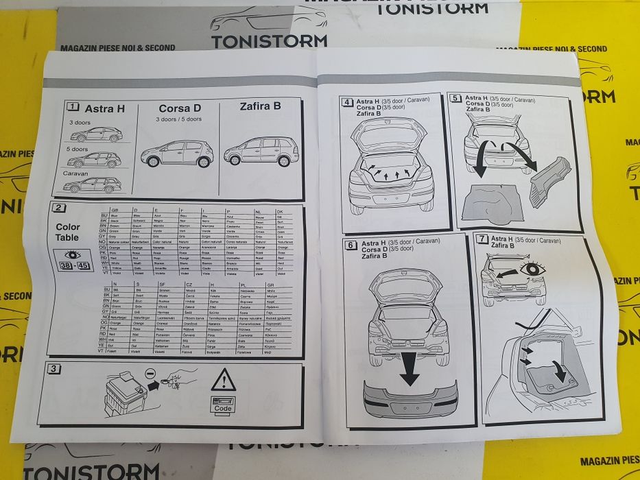 Instalație electrica carlig Opel Astra H,Opel Zafira B, Opel Corsa D