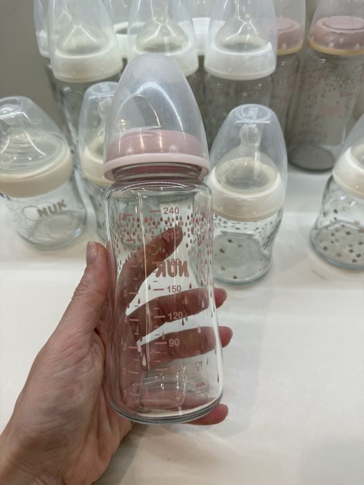 Стъклени шишета NUK