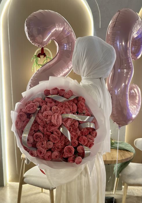 цветы пионовидные розы