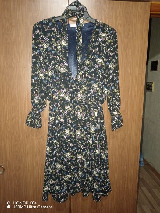 Продам шифоновое платье размер М