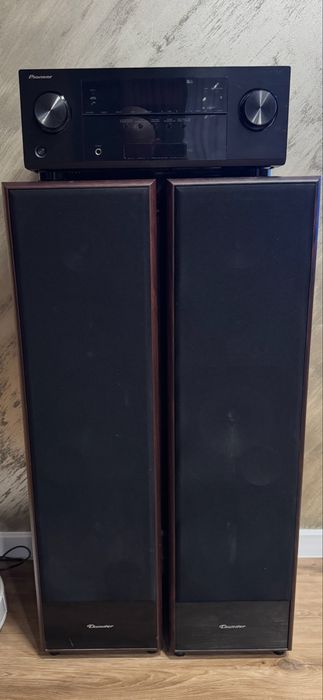 Ресивър Pioneer и тонколони  Thunder