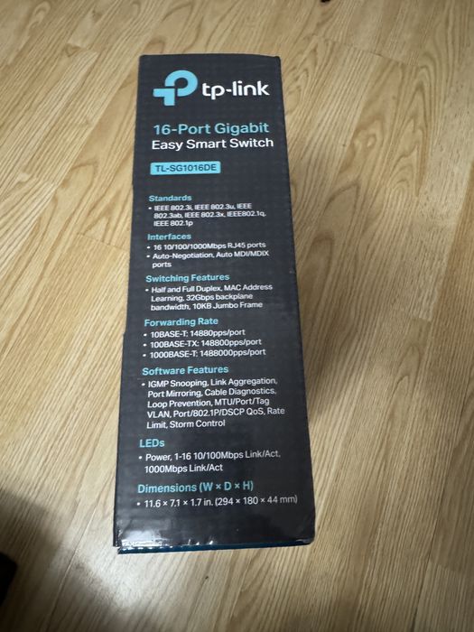 Switch tp-link 16 port Gigabit