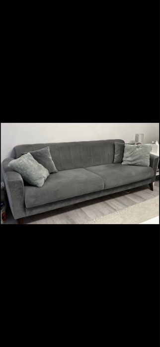 Canapea extensibila si fotoliu