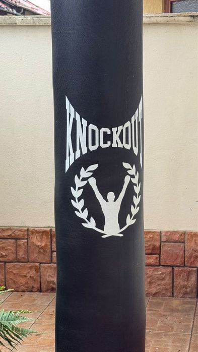 Sac box knockout piele naturala 180cm