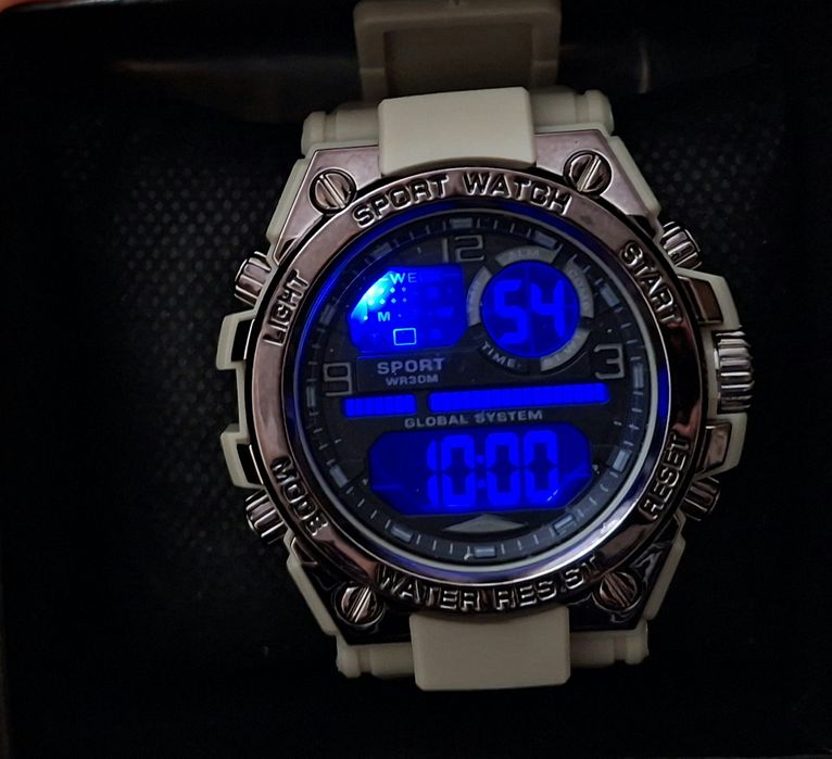 Часы Waterproof Cold Light Sport Watch