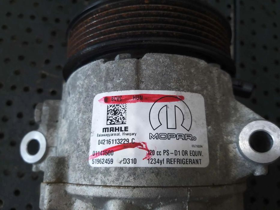 Compresor clima ac 1.3 d mjt fiat 500x 06576039 01141500 51962459