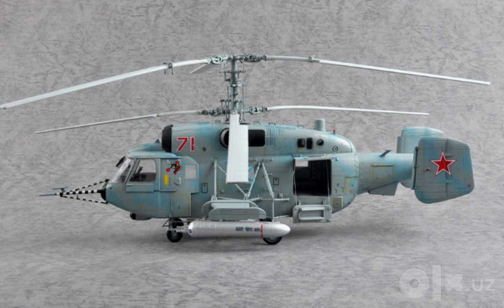 сборная модель вертолета Helix 1/72 клей в подарок!