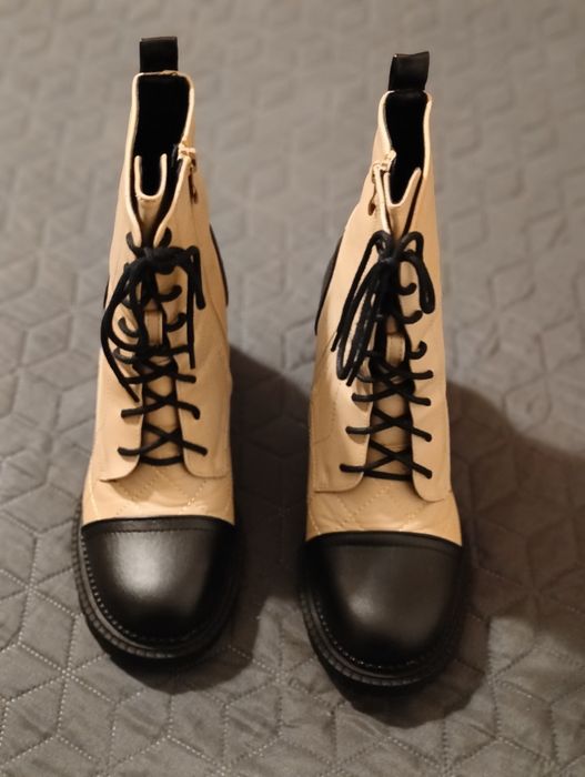 Кожени дамски боти