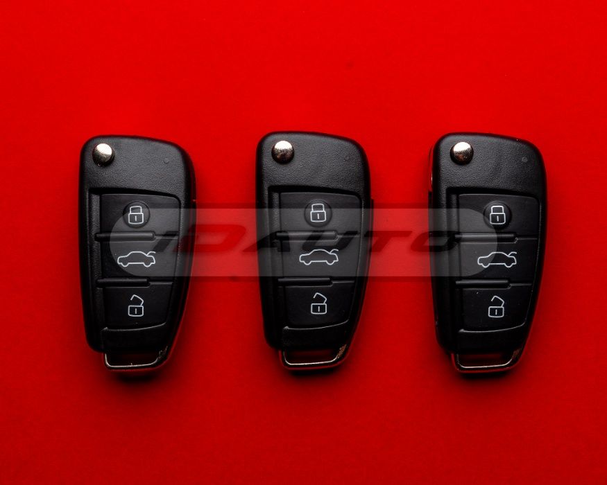 Кутийка Ключ Ауди / Audi A2, A3, A4, A5, A6, A8, Tt, Q7 Дистанционно